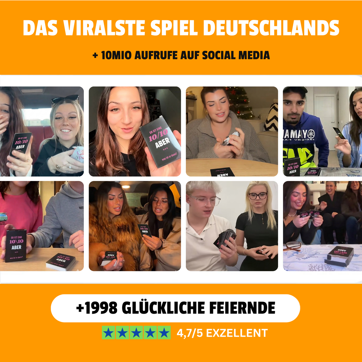 Sie ist eine 10/10 Aber Trinkspiel
